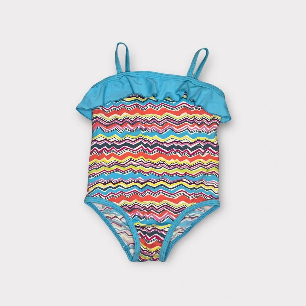 Tea Collection Colorful Chevron Swimsuit